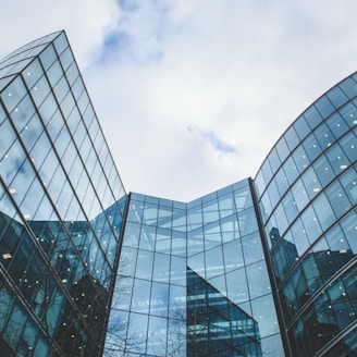 low angle photography of high-rise building