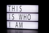 This is who I am