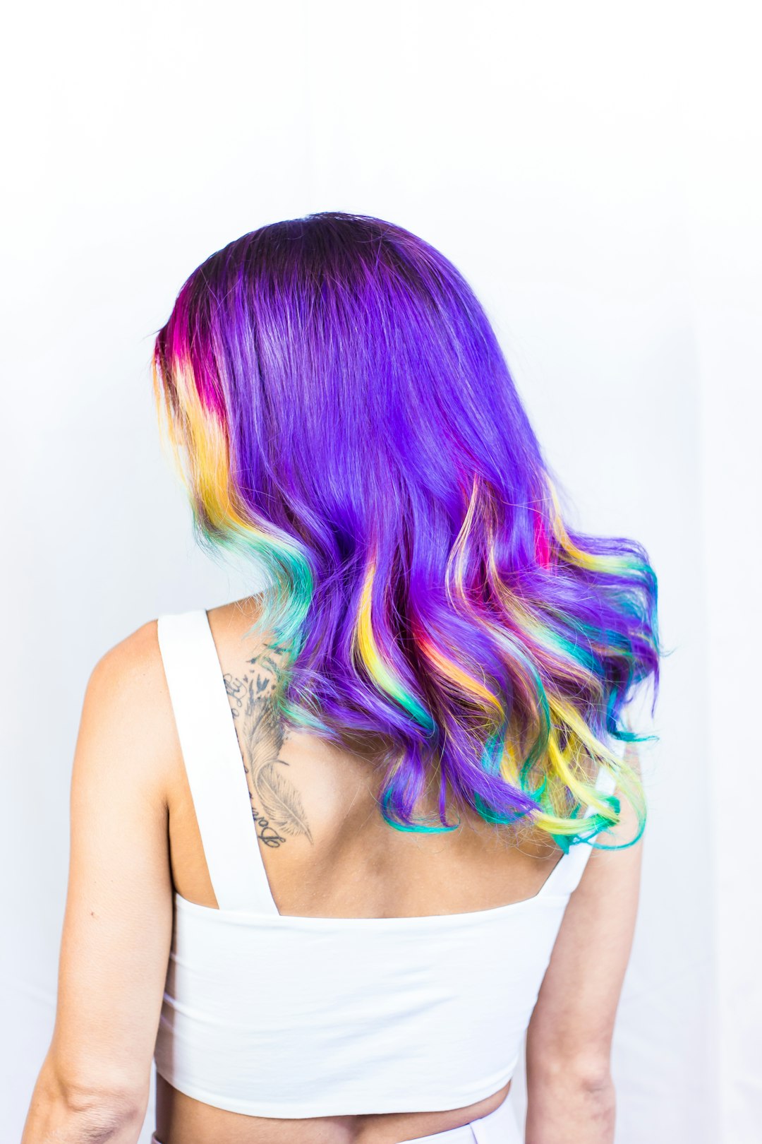 rainbow hair - 10 reason to NOT fire your hairstylist 