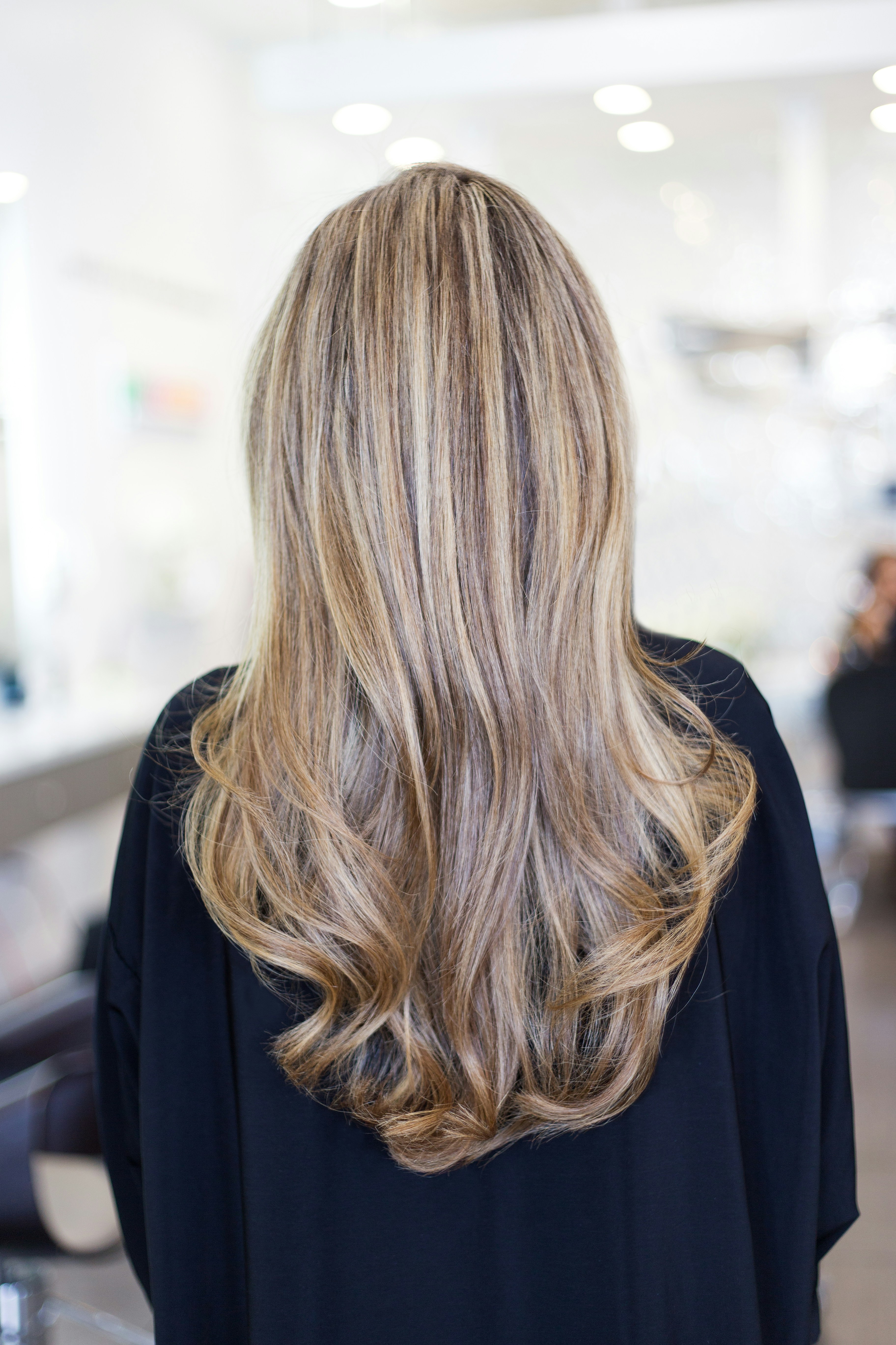 Hair styling in the MOH+B studio