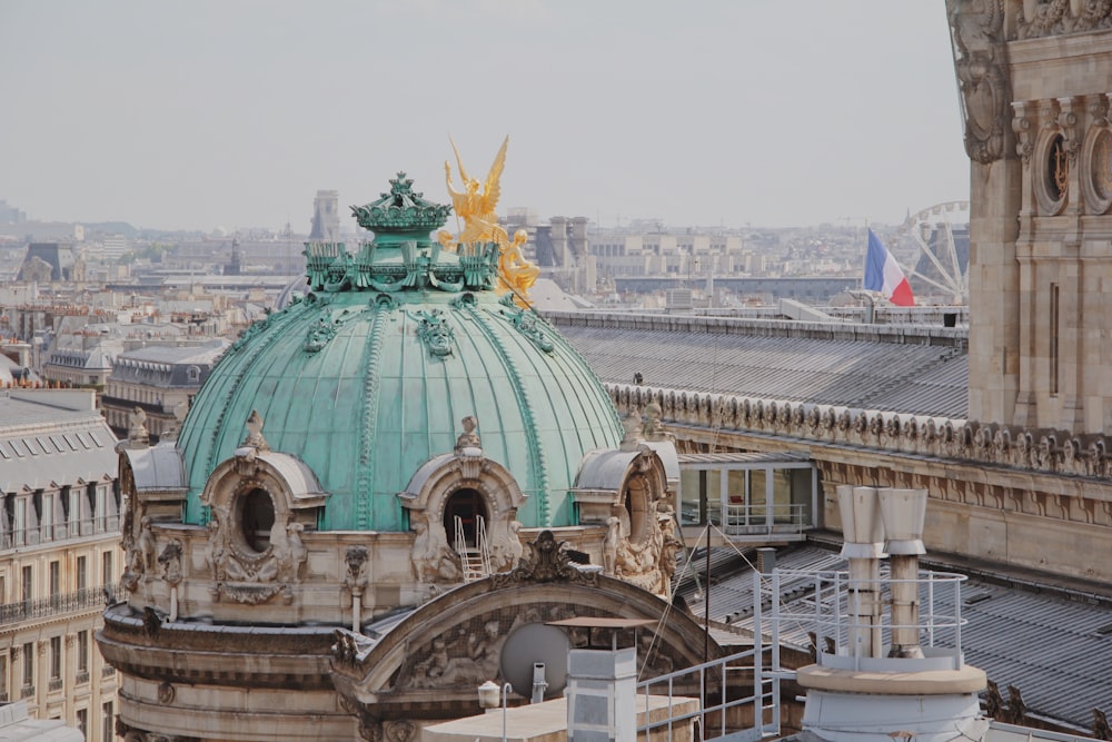 green dome building