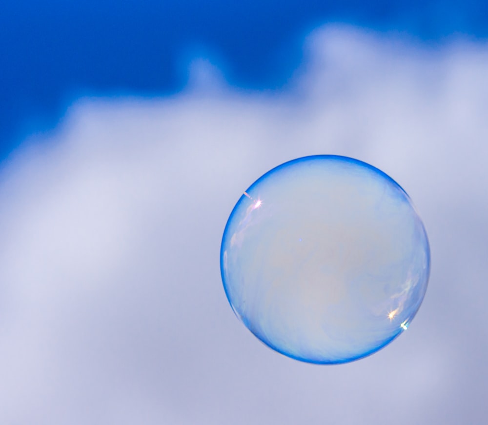 Burbuja azul