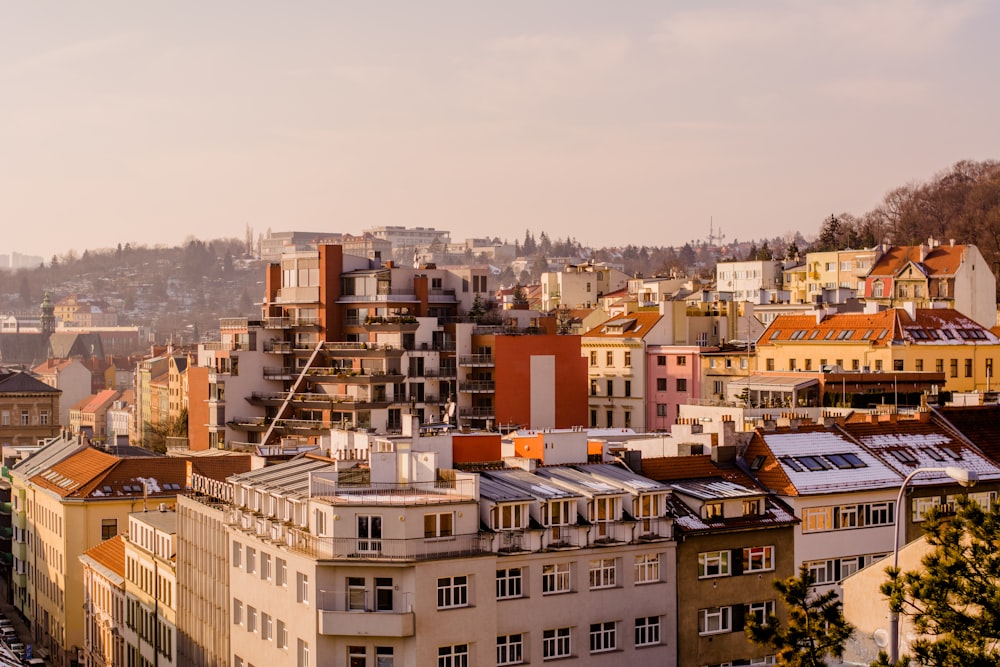 concrete buildings at daytime