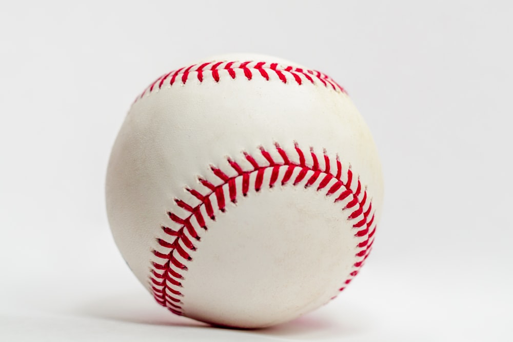 white baseball