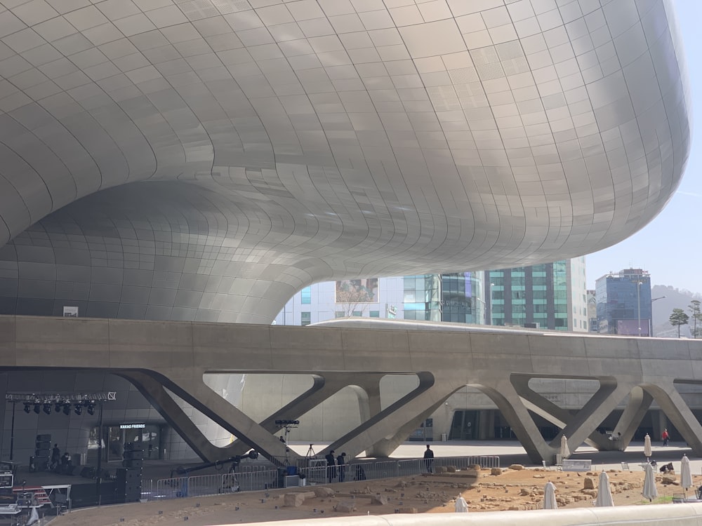 gray concrete building at daytime