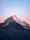 ice-capped mountain at daytime