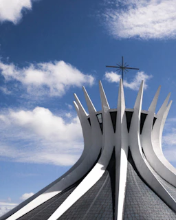 white dome with cross on top