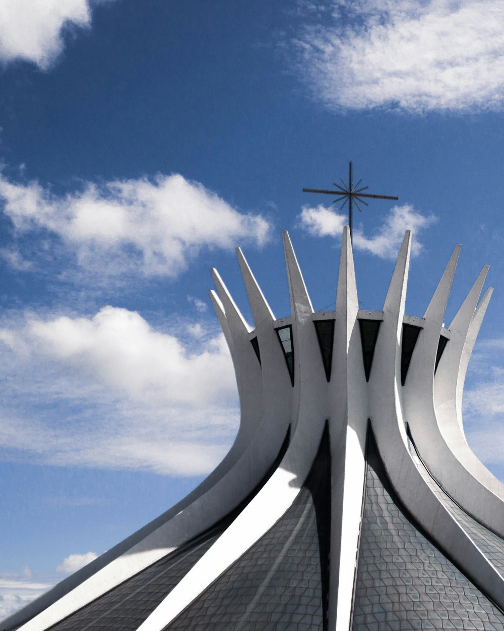 white dome with cross on top