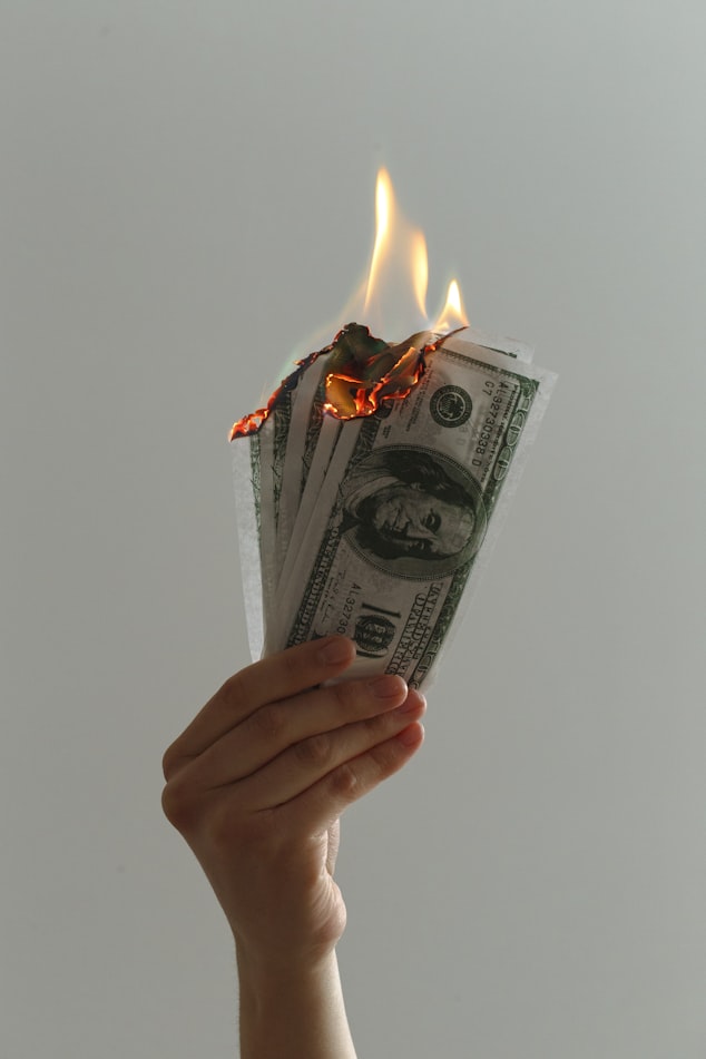 not talking about money leads to it burning