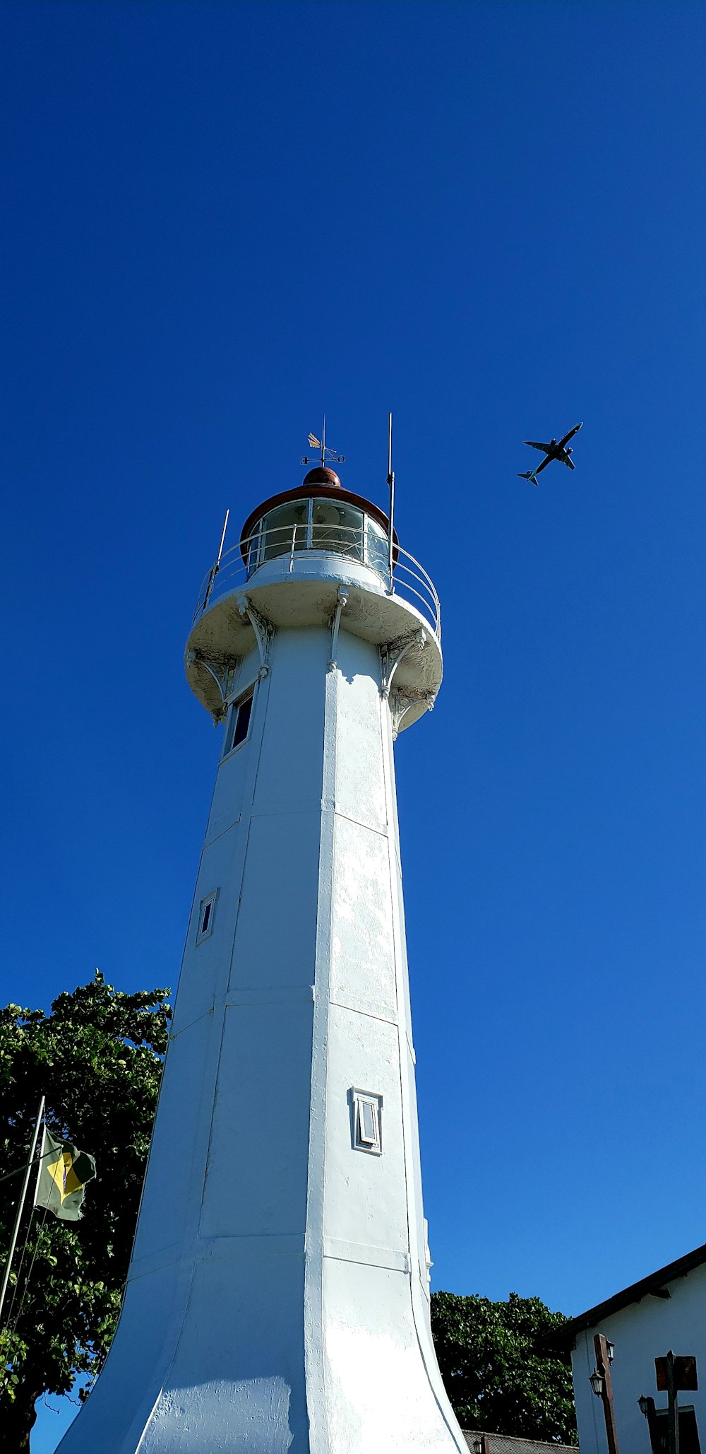 low angle photography of lighthouse
