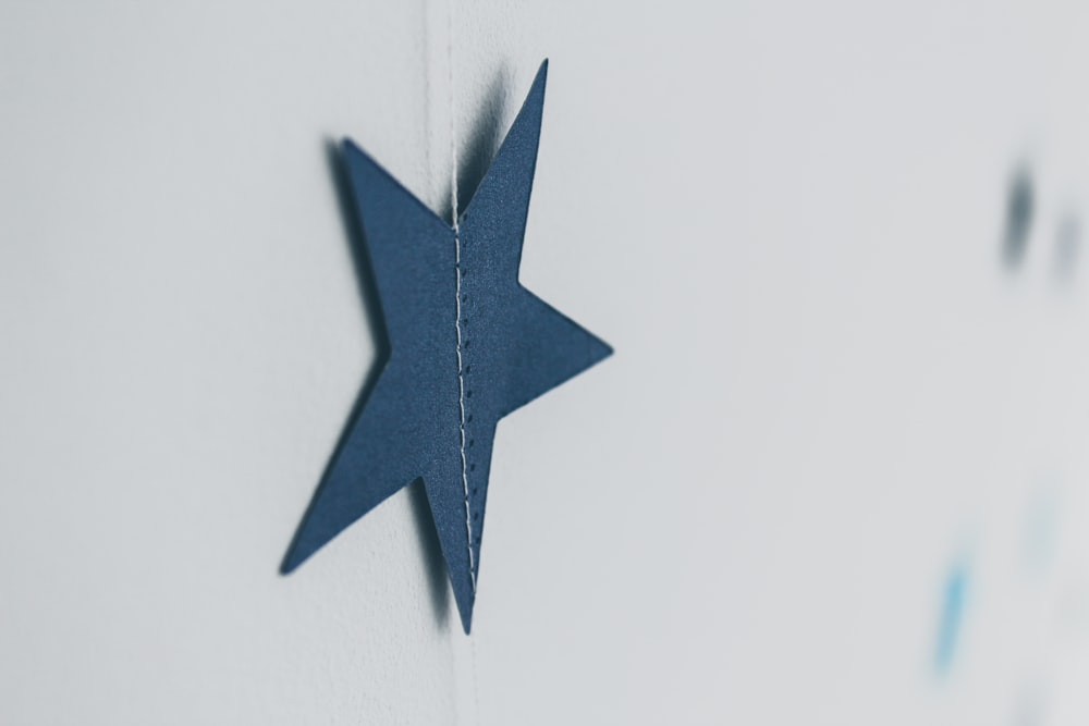 black star wall decor