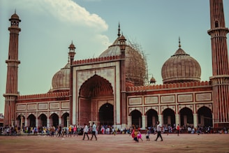 architectural photography brown monument