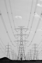 black electric posts