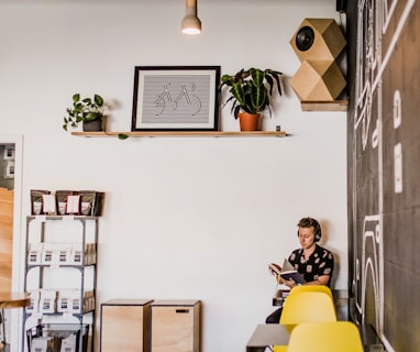 man sitting on chair