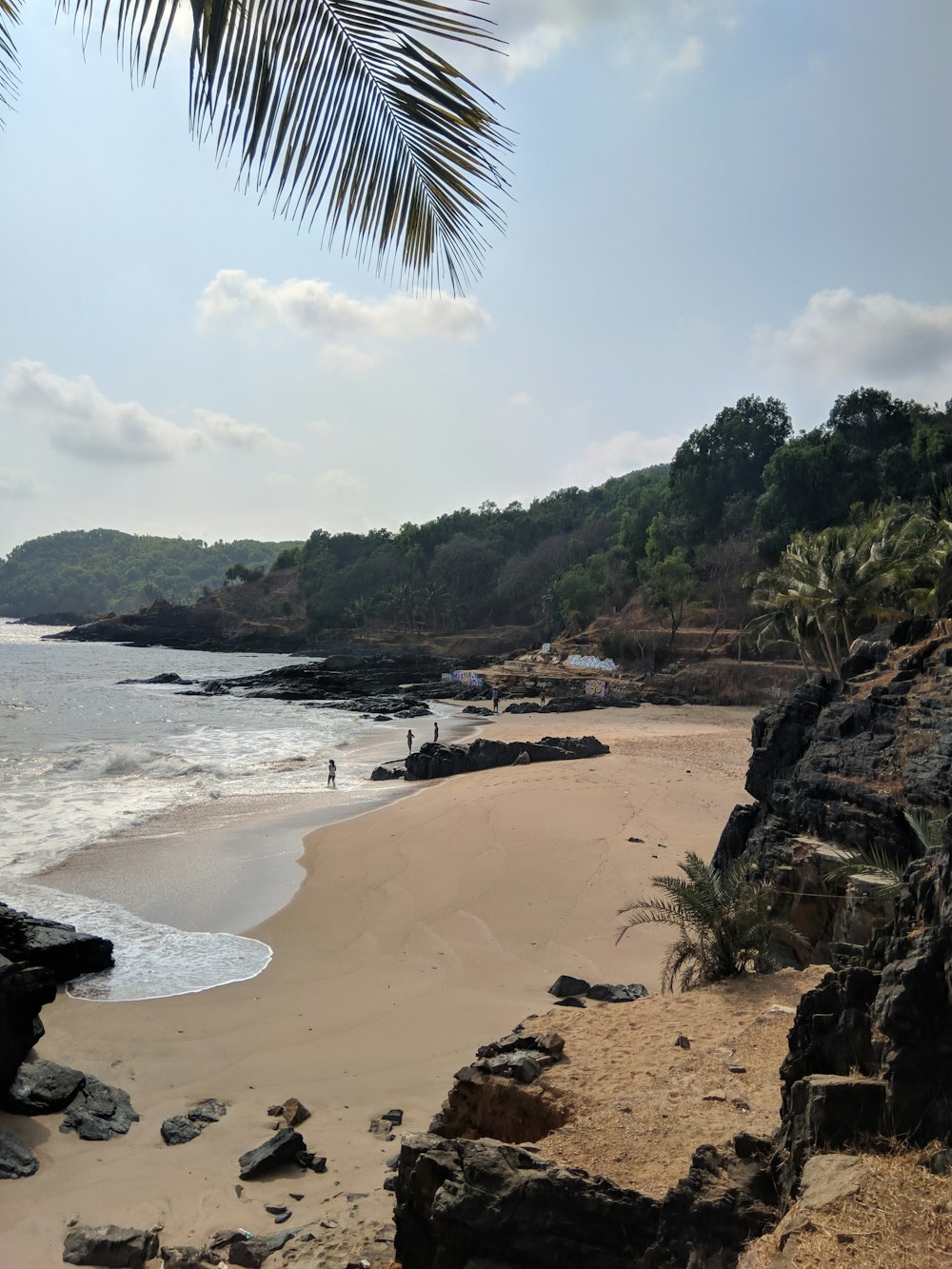 people near shore