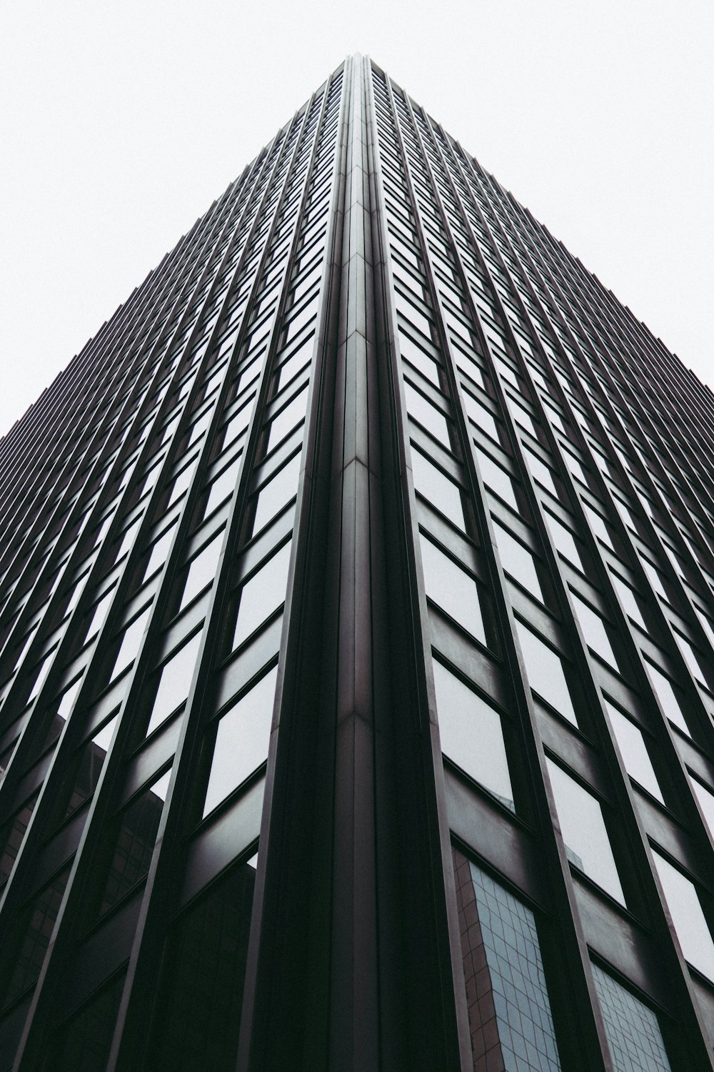 low-angle photography of building