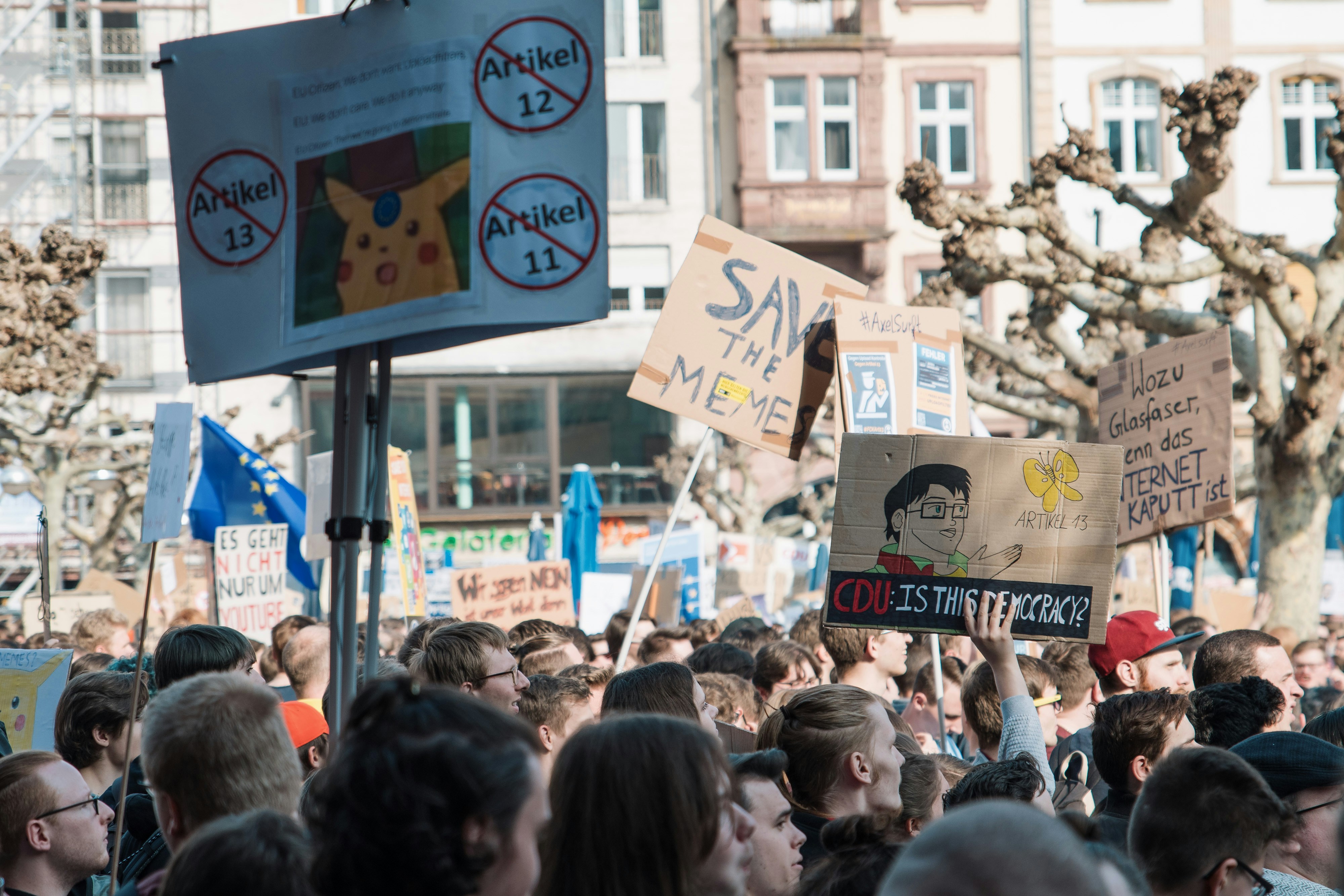 people gathered near building