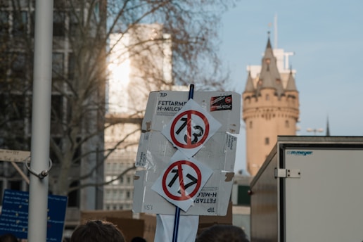 A protest against corporate data centers in Missouri.