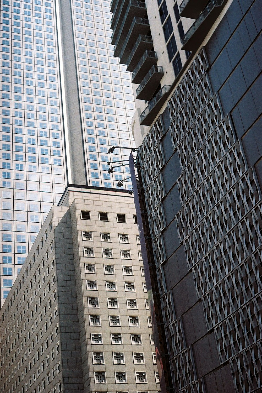 high-rise buildings on focus photography
