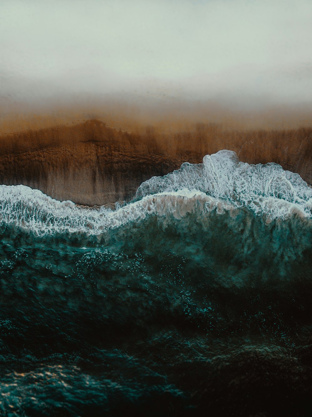 wave of water painting