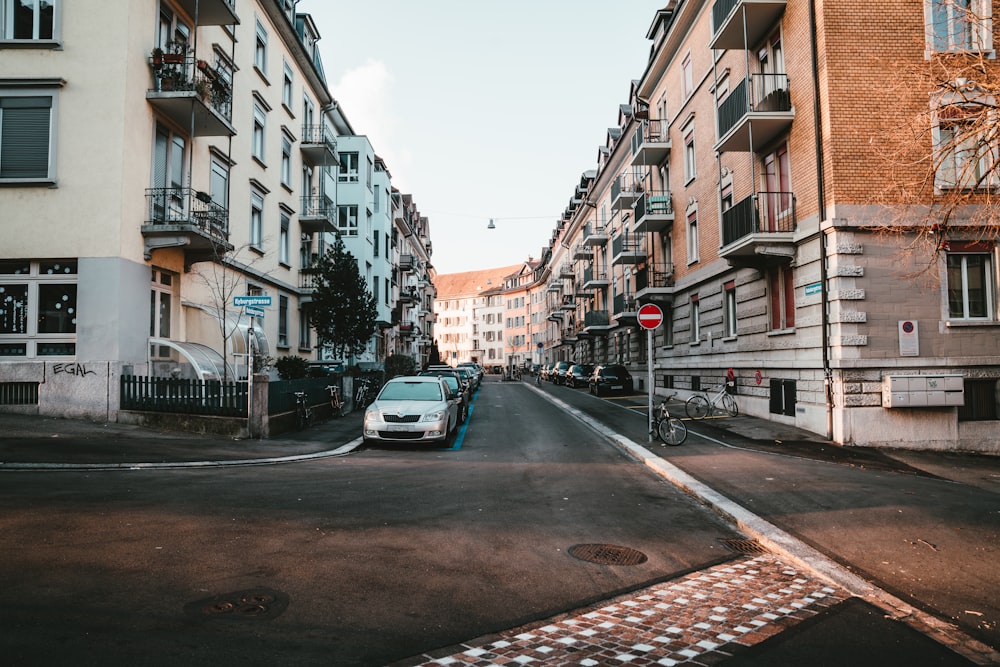 brown and white concrete buildings