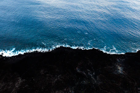 A serene ocean view representing the transatlantic journey site, inviting exploration.