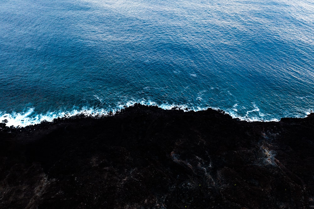 sea waves on the shore