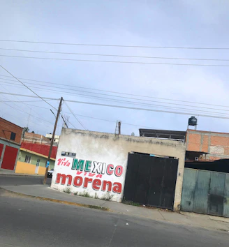 A vibrant group of diverse community members gathered in Acapulco, united under the Morena banner.