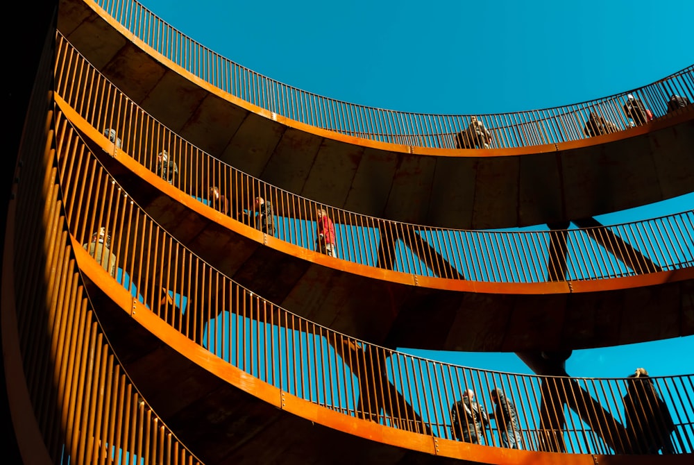 people standing in building during daytime