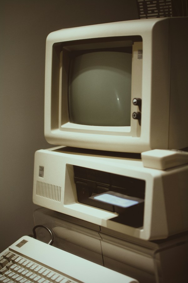 Ordinateur personnel des années 80