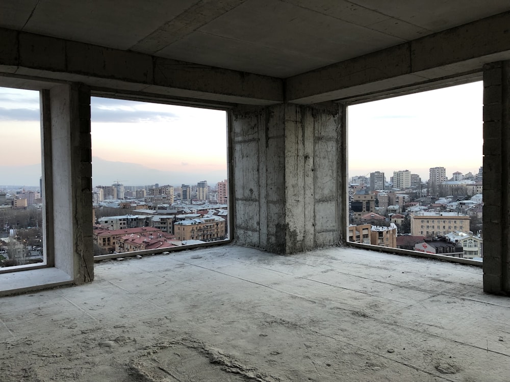 brown building interior photography