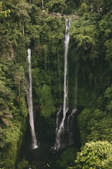 cascading waterfalls
