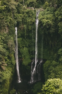 cascading waterfalls