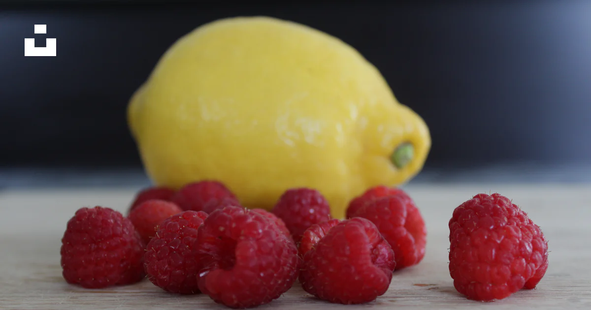 Lemon Raspberry Fruit Lemon fruit and raspberries photo – Free Plant Image on Unsplash