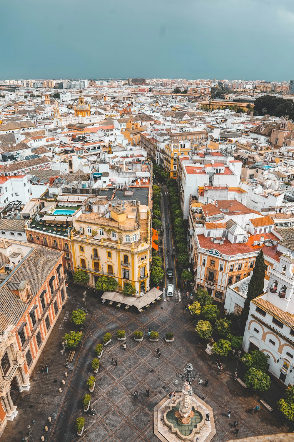 foto aerea della città durante il giorno