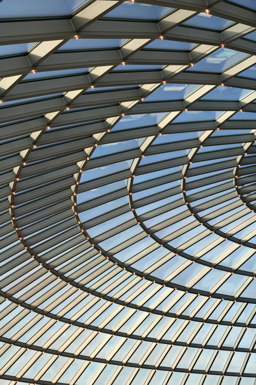 gray metal architectural dome view during daytime