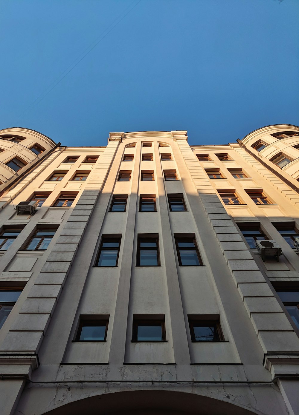 low angle photography of high-rise building