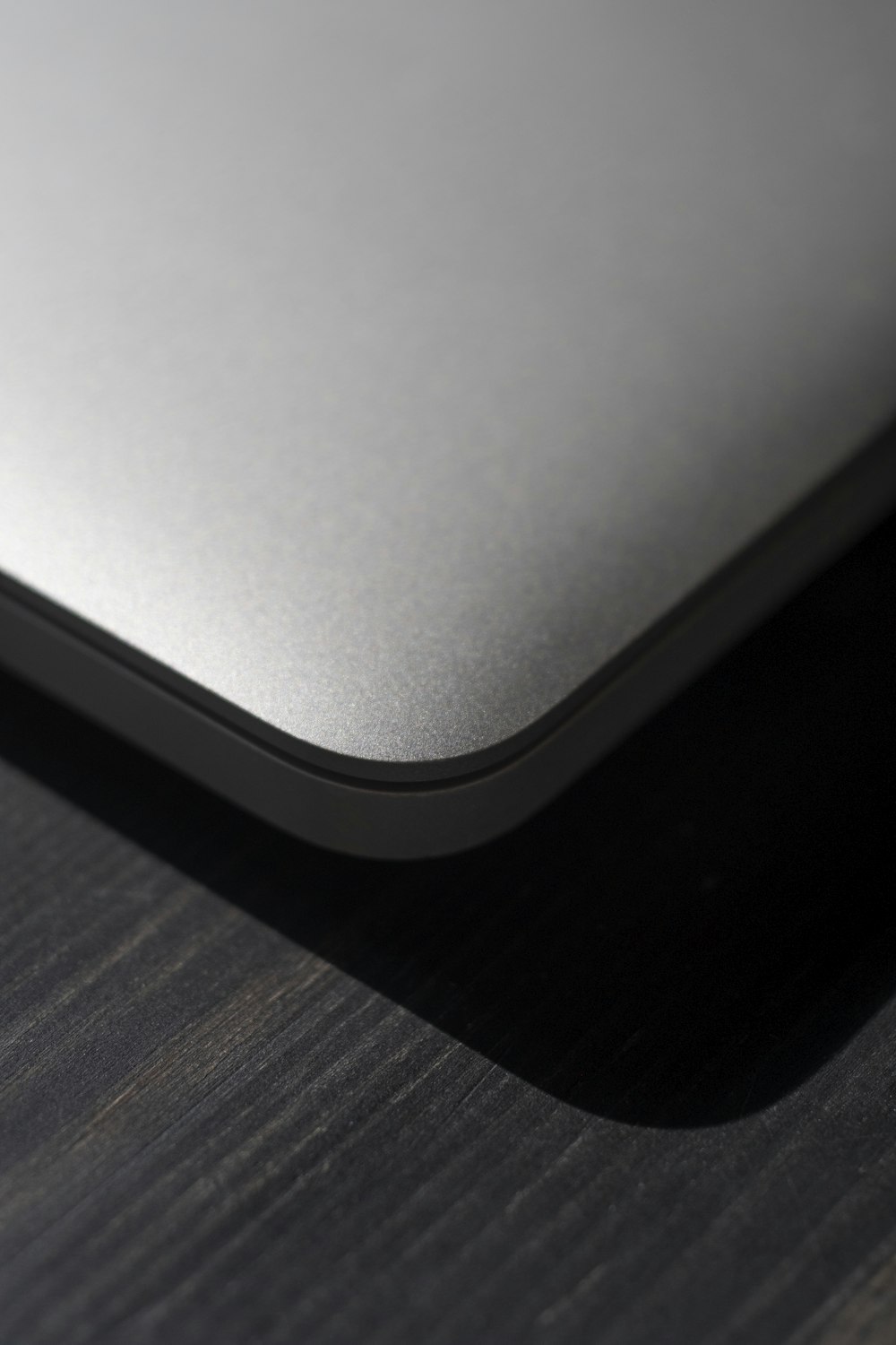 a close up view of the back end of a laptop