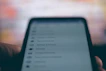 A person reviewing privacy settings on a smartphone
