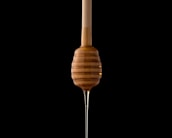 brown wooden shower head