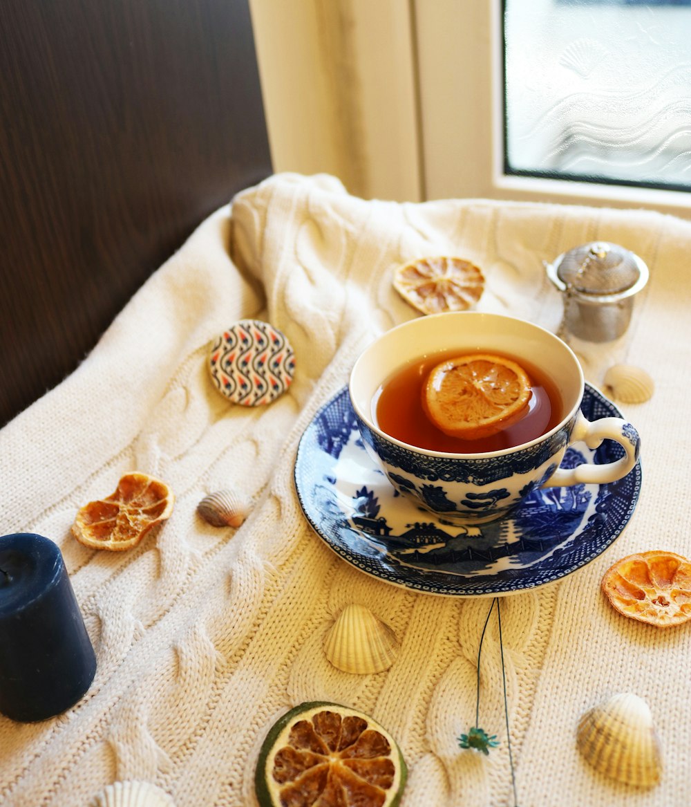 tea in teacup