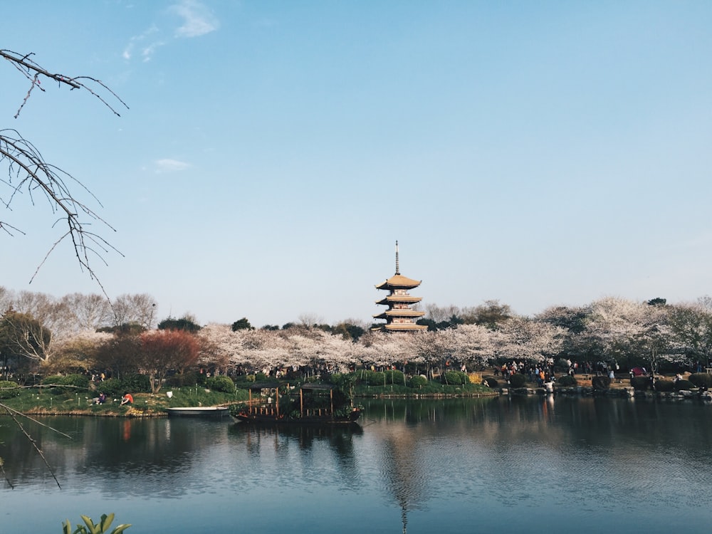 城近くの水域