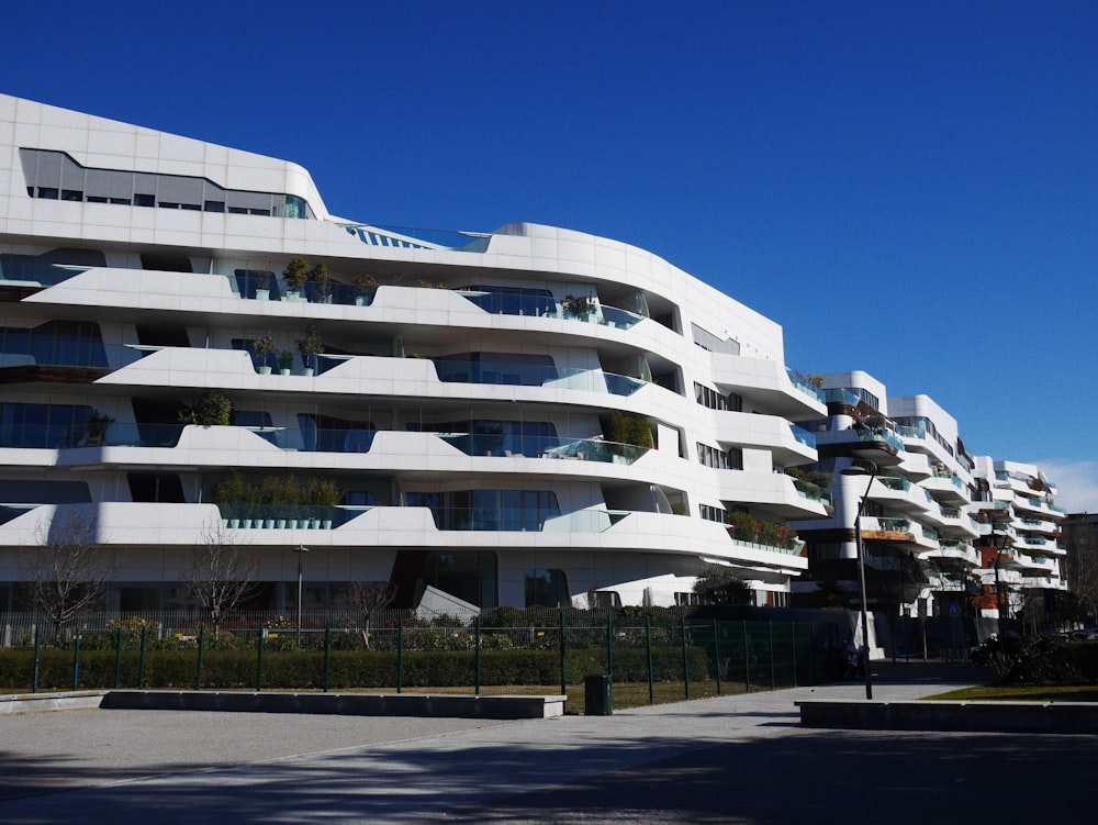 white architectural building view during daytime