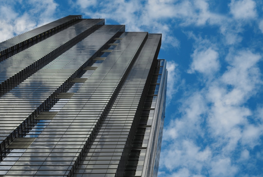 low angle view photography of high rise building