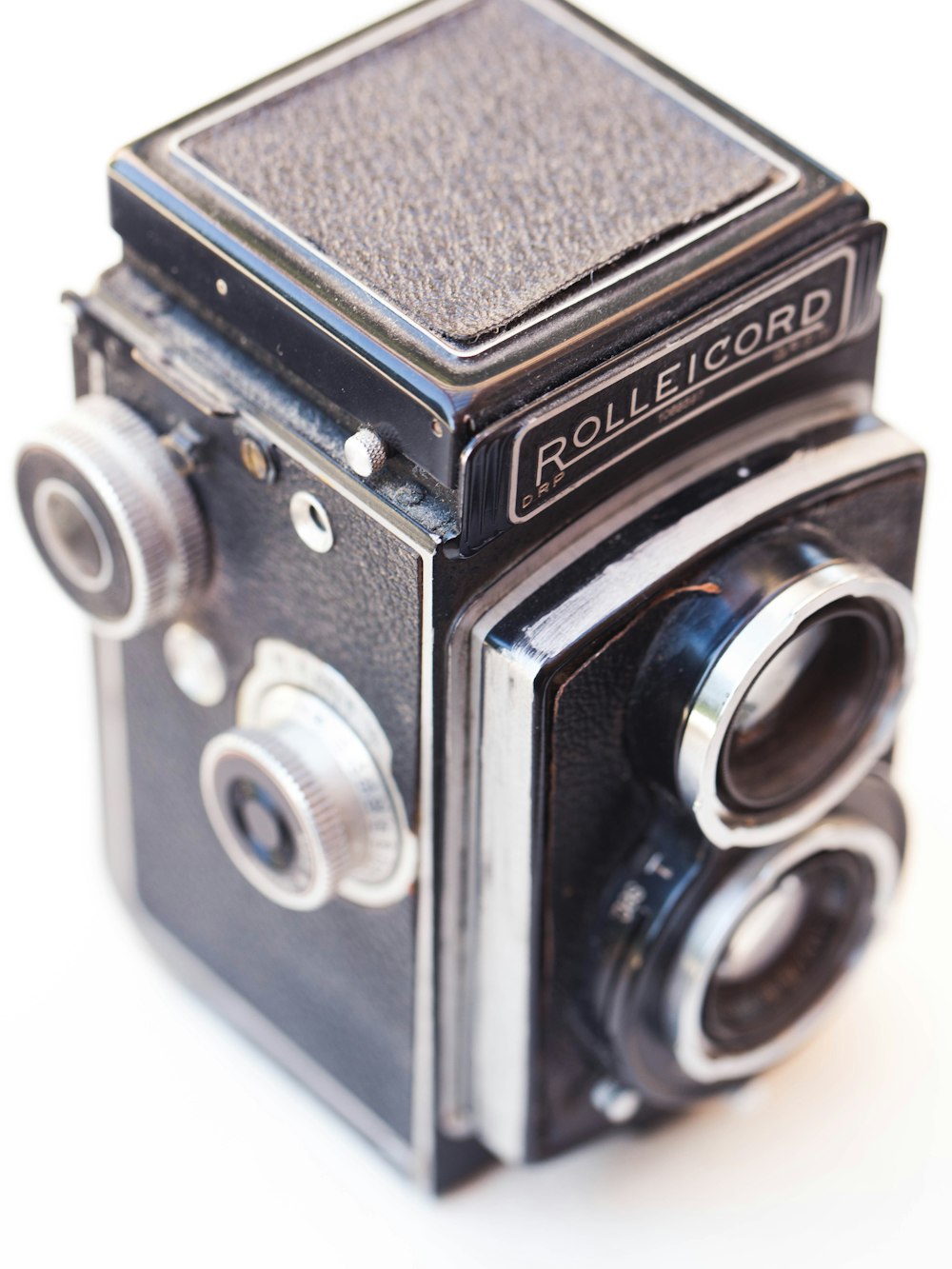 black Rolleicord TLR camera