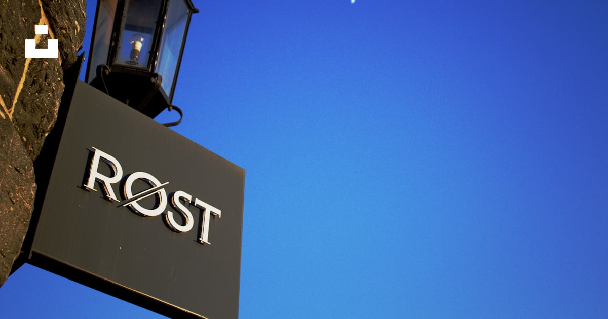 Black and white ROST signage photo – Free Blue Image on Unsplash