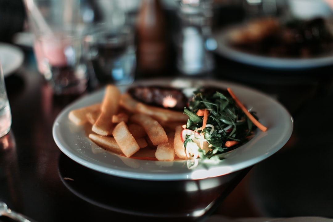 plate of cooked vegetables