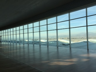 Panoramic view of a calm, open space designed for creative freedom and connection.