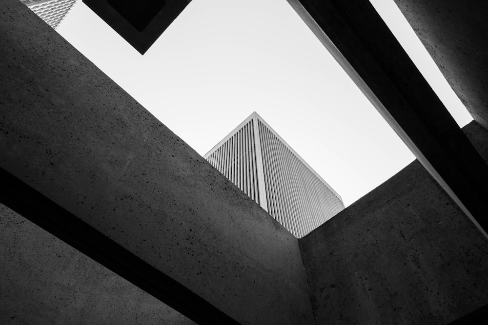 low angle photography of high rise building