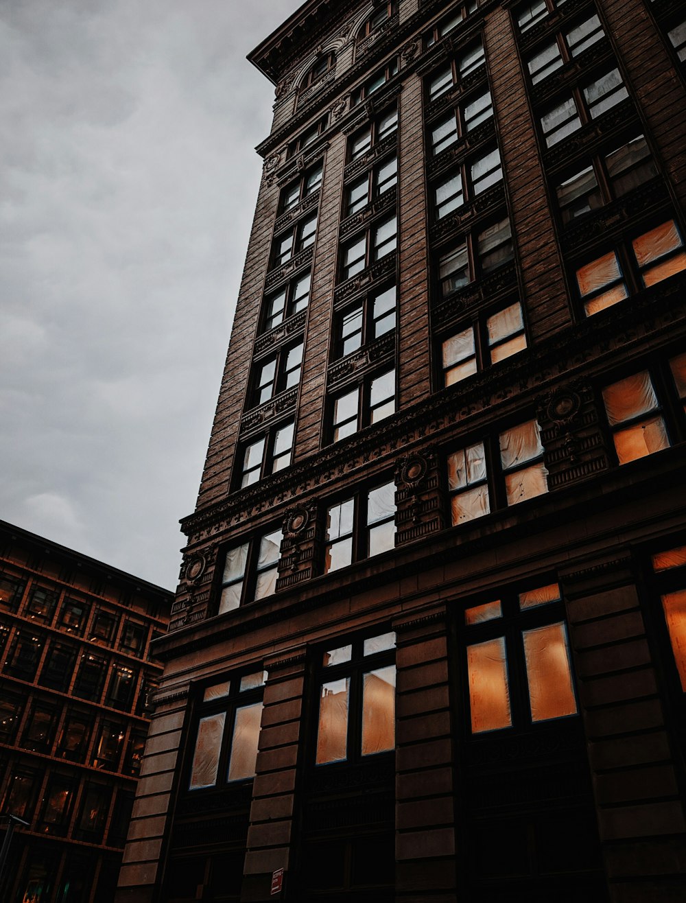 brown concrete building